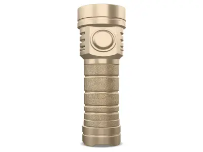 Tactical Military Survival Pack Realistic Desert Camo Edition Low-poly 3D model
