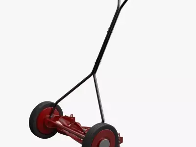 Reel Mower 3D model