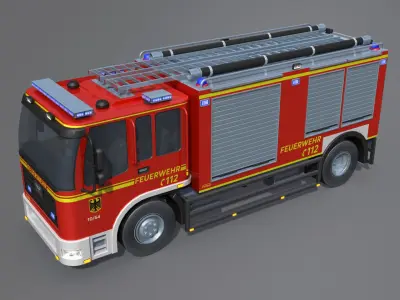  German Firetruck 