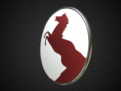breda logo 3D model