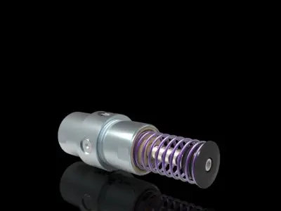 Shock absorber Free 3D model by Nsfr750