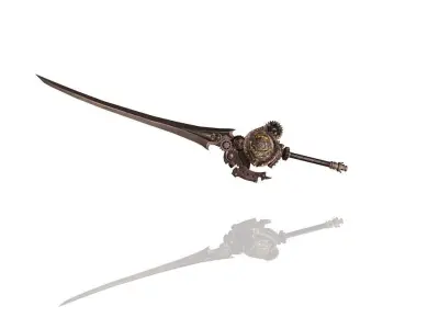 Steampunk Weapons 3D Model Pack