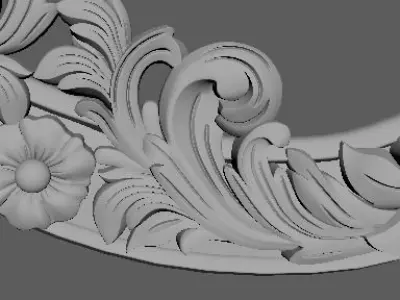 mirror 3d model for cnc machines 3D model