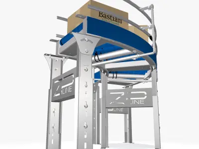 Conveyor - Zipline RZCDC 3D model