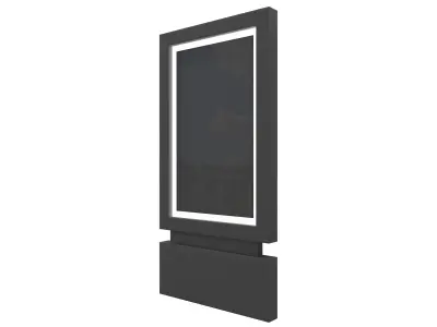 Street Billboard 3D model