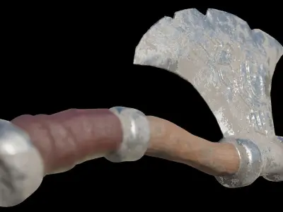 Burning Axe Free Viktig Games Free 3D model