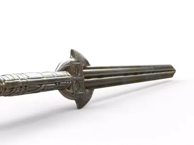 Alien Sword 3D model