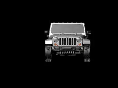 jeep car 3D model