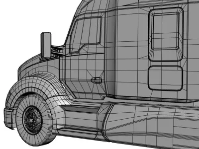 Mega heavy truck 3D model