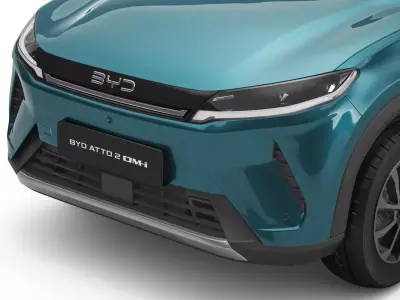 2026 BYD Atto 2 DM-i with Interior 3D model