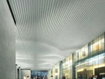 3Dmax fashion city commercial square building 449 3D model