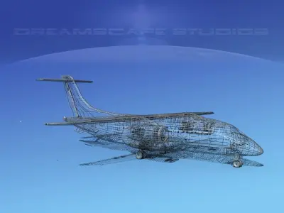 Dornier 328Jet Dornier 3D model