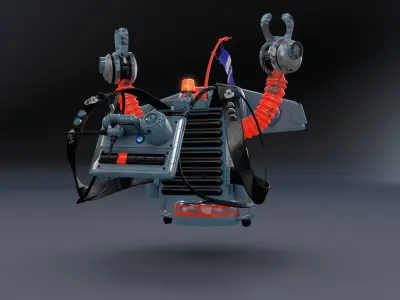 Backpack II 3D model