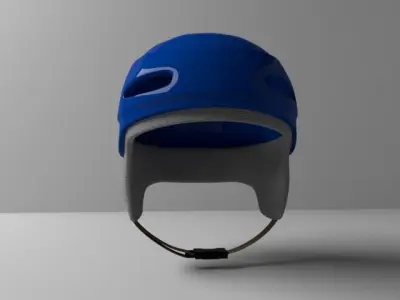 Helmet hockey 3D model