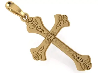 CROSS PENDANT CR120 3D print model