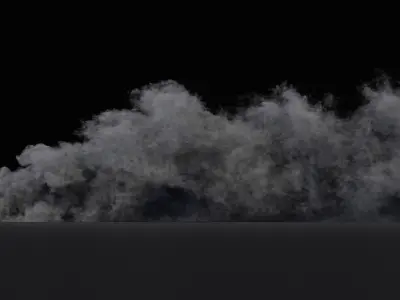 3D Smoke Animations High Resolution Pack 3D model