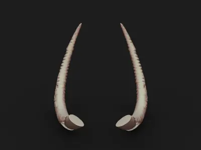 Tusks 3D print model