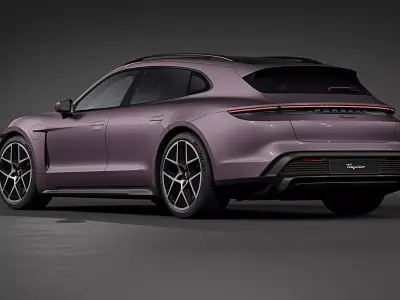 2025 Porsche Taycan Sport Turismo 3D model