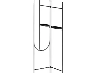 Vaniria standing mirror Low-poly 3D model