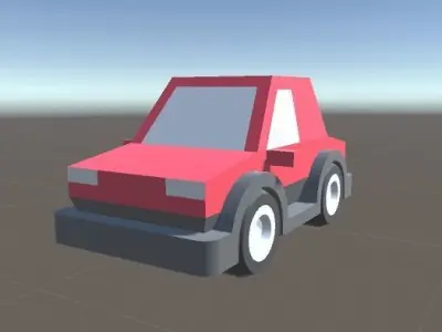 Car Package Cartoon 3D model