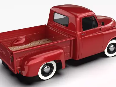 Dodge C-3 1955 3D model