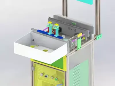 SMT docking station 3D model