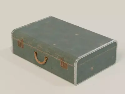Old Suitcase Ver06 Free 3D model