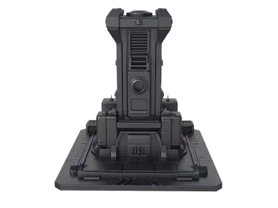 Sci Fi Energy Tower - Energy Tower 3D print model buy