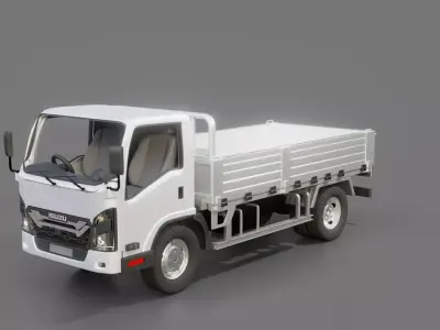 Isuzu Elf Pickup Truck 3D model