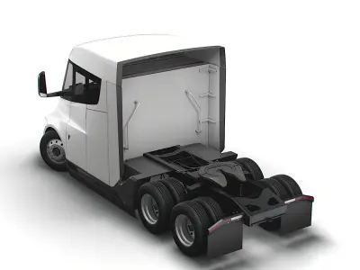 Tesla Semi Truck LR 2023 3D model