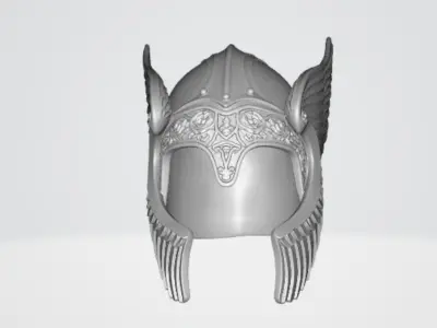 Valkyrie helmet 2 3D model