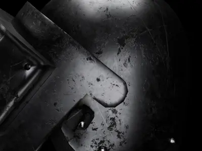 Pubg Helmet level 3 3D model purchase