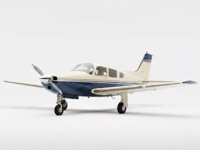 Beechcraft Bonanza G36 Low-poly 3D model