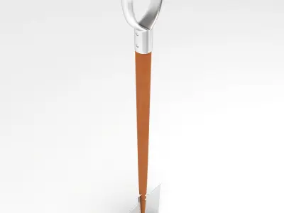 Garden spade 3d model   3D model