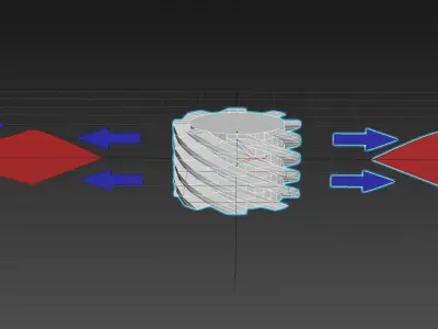Omniwing - 360 degree uniwing - Concept 3D model