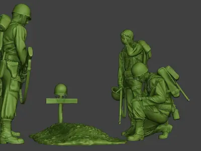 American soldiers ww2 A11 Pack 1