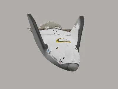 X-38 Crew Return Vehicle 3D model