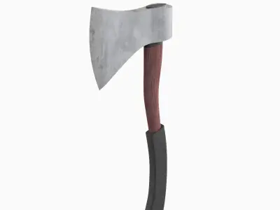 Camping Axe 02 3D model