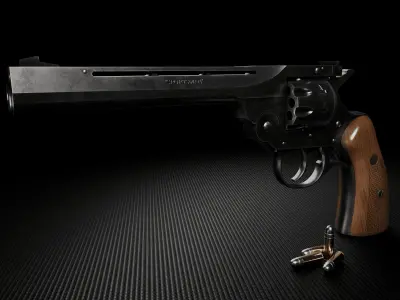 HR Model 999 Sportsman 22 LR Low-poly 3D model
