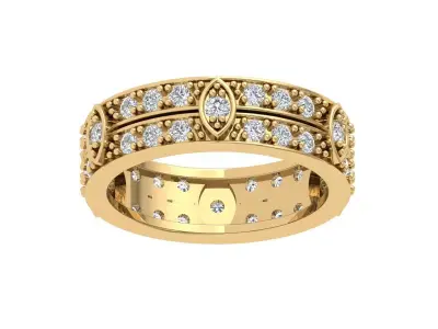 Wedding band  3D print model purchase