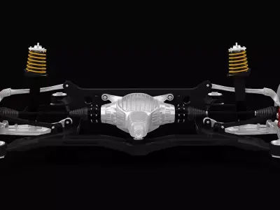 Rear Independent Suspension 3D model