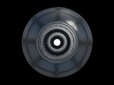 SurveyorDroneMKI Low-poly 3D model