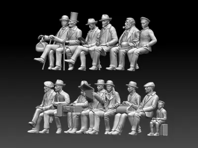 PASSENGERS 3D print model order