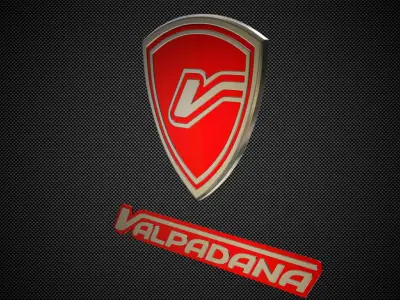 valpadana logo 3D model