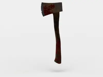 Axe tooth brush Low-poly 3D model purchase