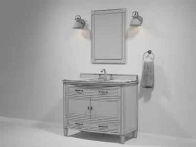 OVE Dacosti 42 Peeble Grey 3D model