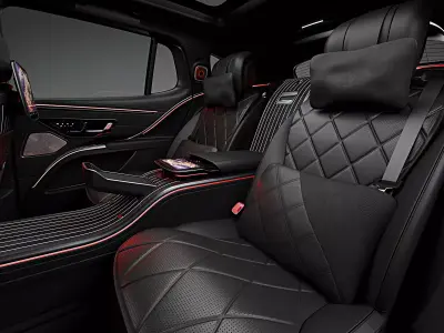 2024 Mercedes-Benz EQS SUV Maybach Night Series 3D model