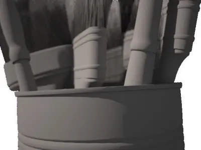 Painting Gear 3D model