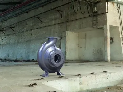 pump water 3D model by rupesh-8989