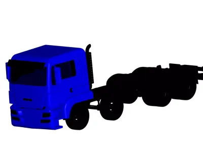 MAN TGS Truck 3D model